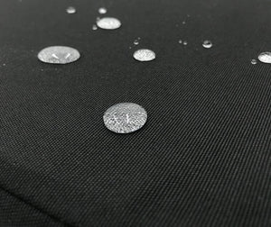 CouchPatito Water Repellent Just Black Patio Cushion Cover