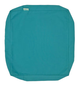 CouchPatito Water Repellent Serenity Teal Patio Cushion Cover